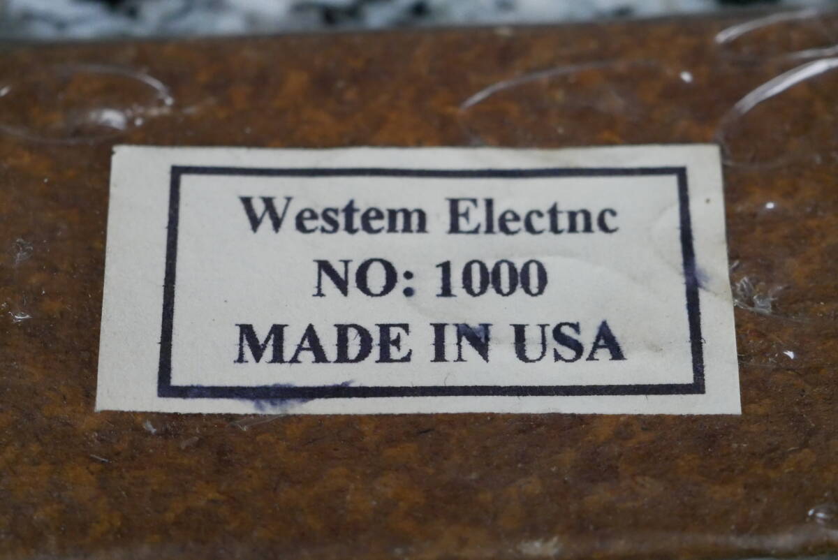 Western Electric Western * electric 18BH board resistance 1000 ohm 2 pieces set! tube amplifier. original work and so on please!