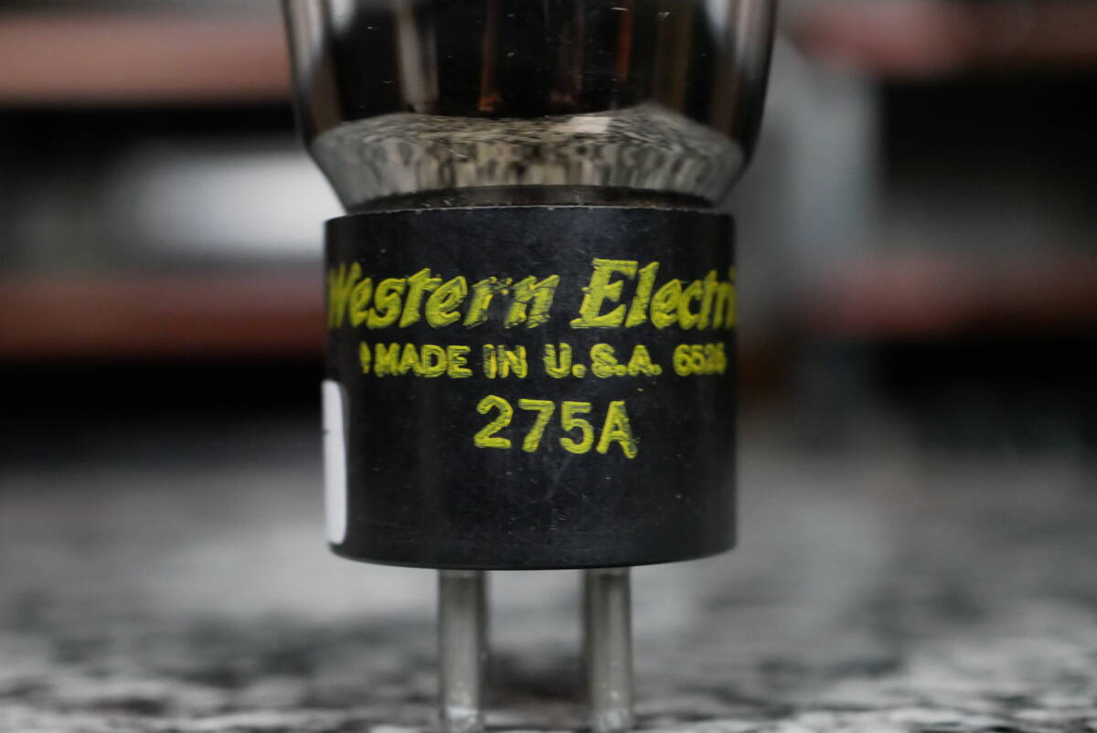 Western Electric ウエスタン・エレクトリック 275A 真空管 出力管 直熱3極管 測定済 中古品。 1本のみ！ 真空管アンプ 自作の画像3