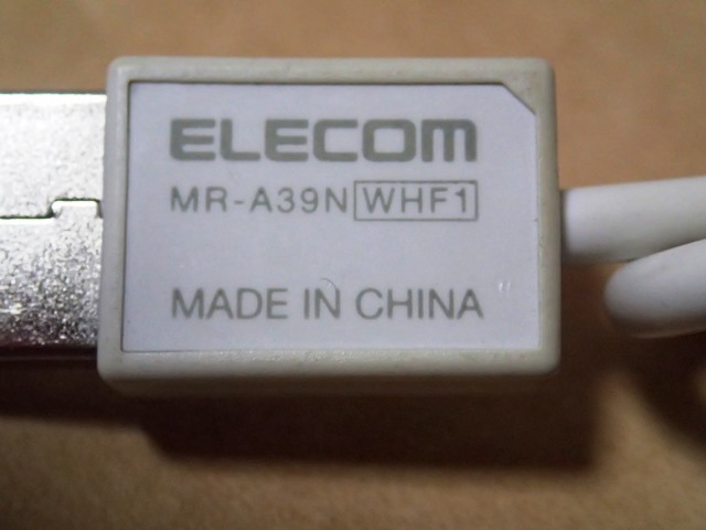 [ 小型メモリリーダライタ ELECOM MR-A39N WHF1 ]_画像2