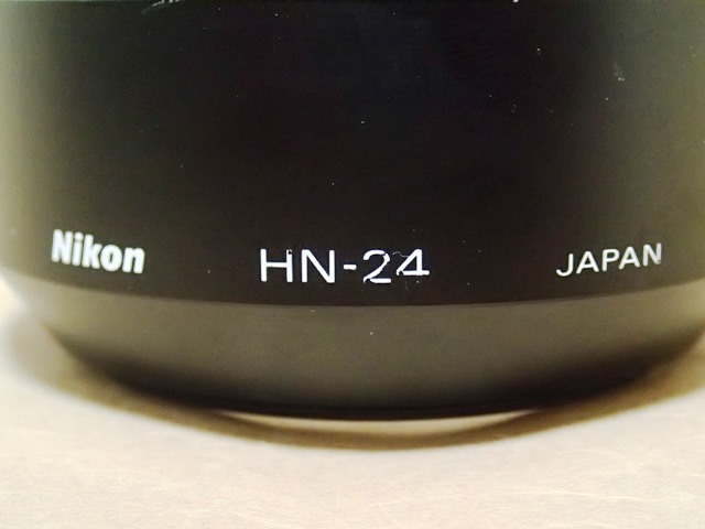 [ Nikon 純正 レンズフード HN-24 ]_画像5