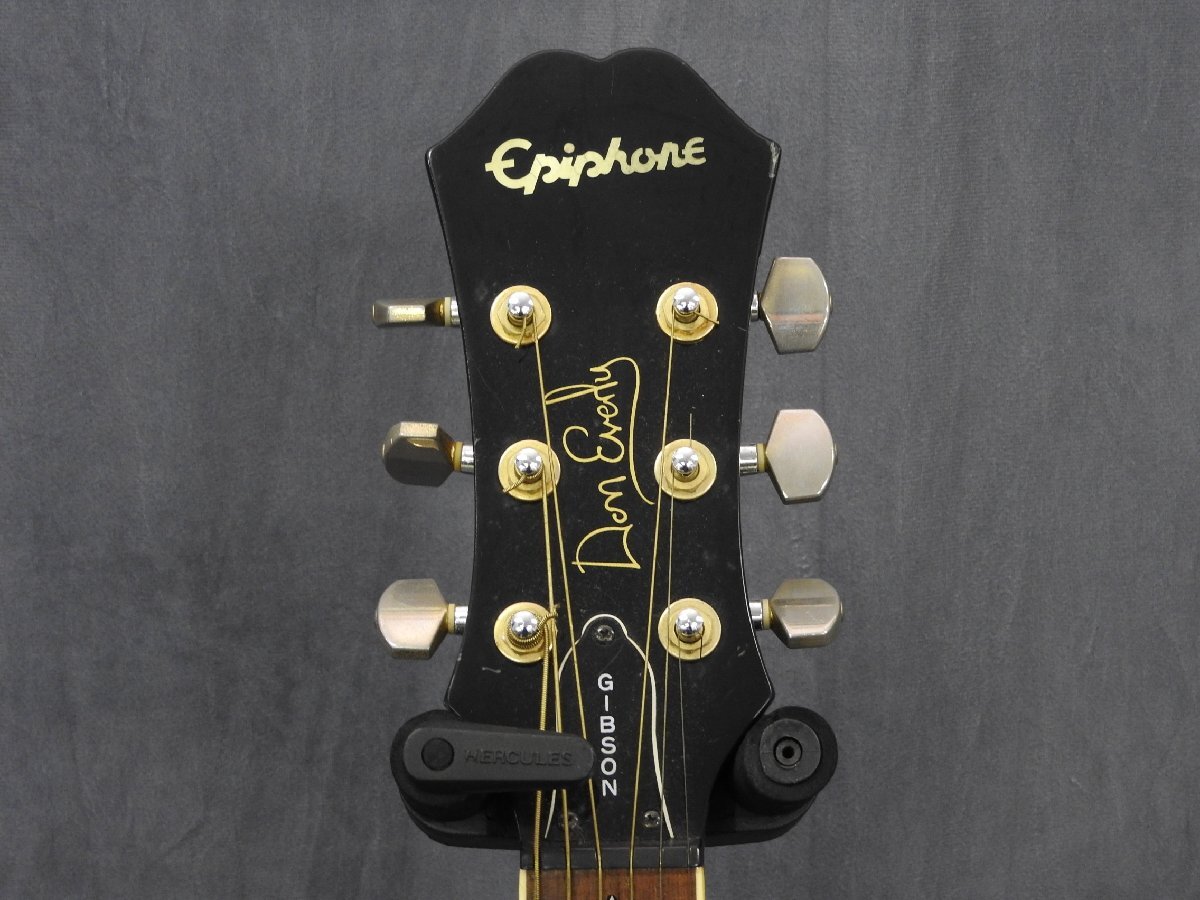 ☆ Epiphone エピフォン アコースティックギター SQ180 ♯S98030026 ケース付き ☆中古☆_画像4