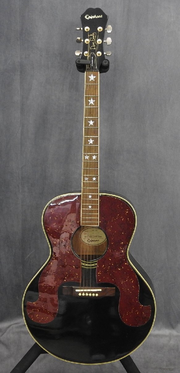 ☆ Epiphone エピフォン アコースティックギター SQ180 ♯S98030026 ケース付き ☆中古☆_画像2