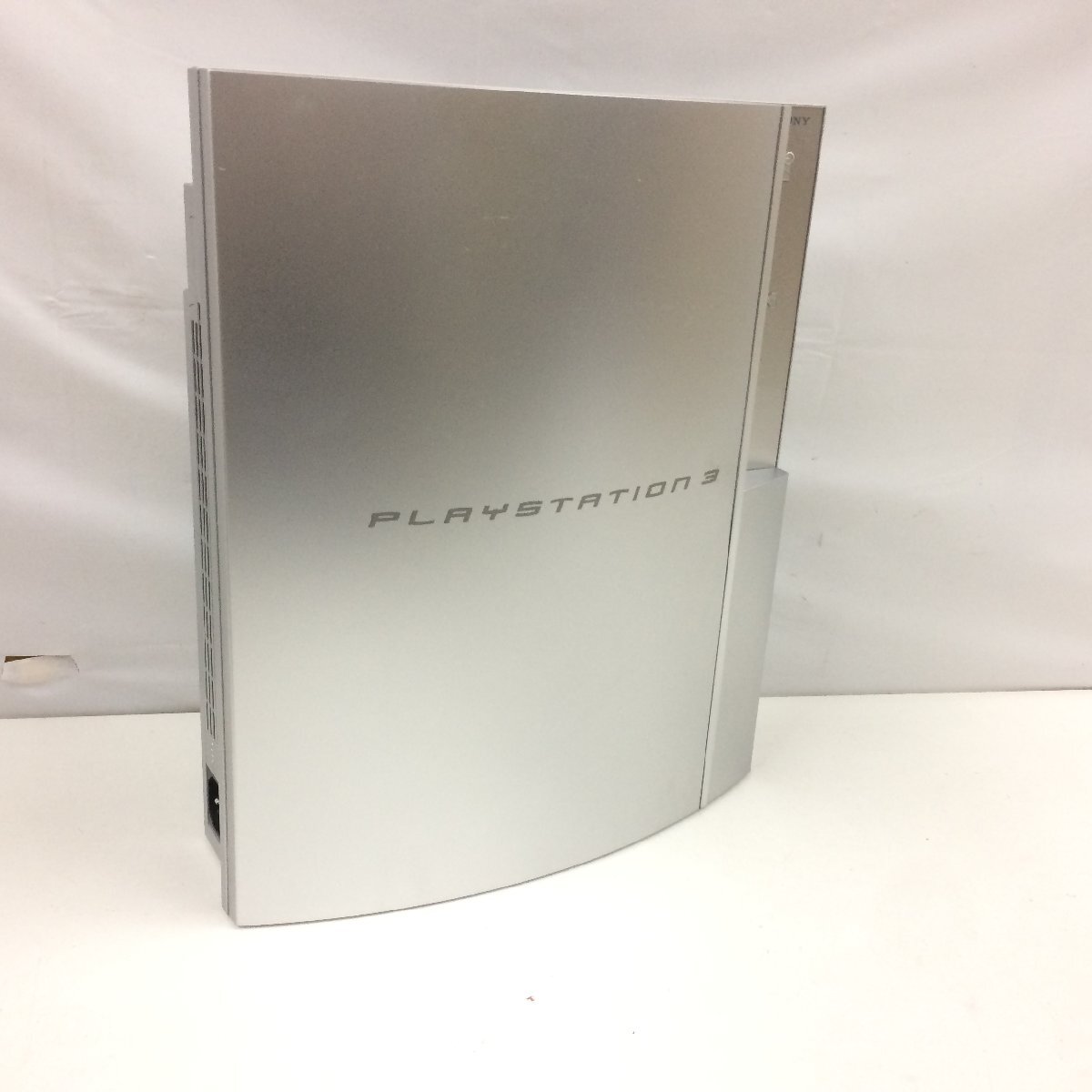 f082*120 【可動品】 SONY ソニー PlayStation3 本体 40GB サテンシルバー CECHH00 PS3 プレステ3の画像3