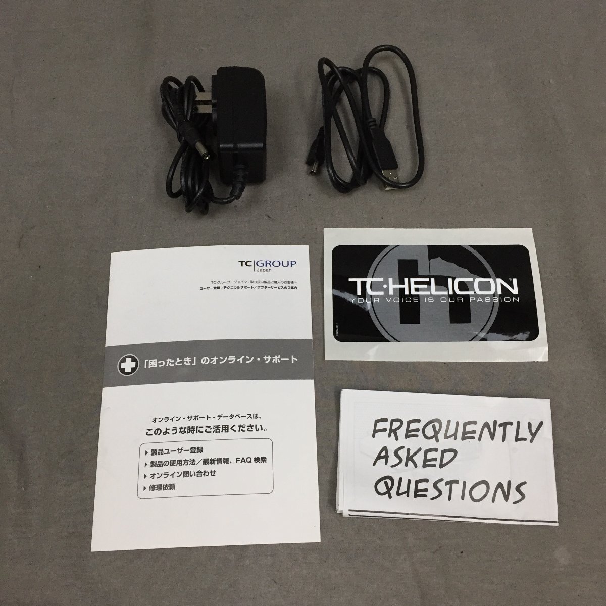 f146*80 [ present condition goods ] TC HELICON VOICE LIVE PLAY Vocal effector tea si-he Rico nQ55750 A84LI501904