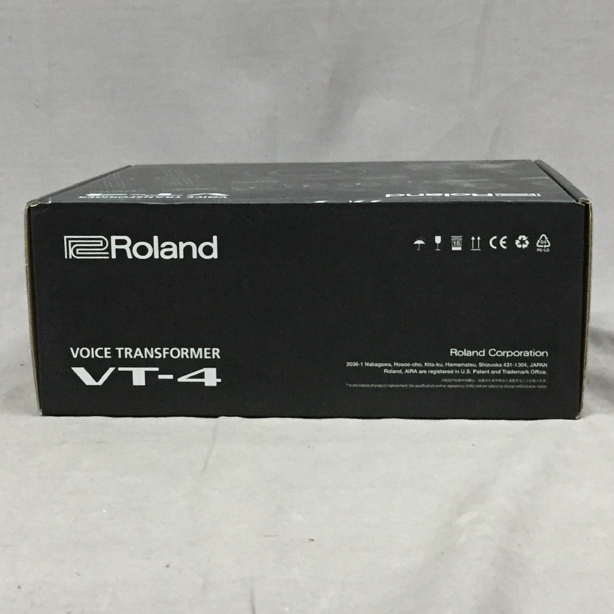 f146*80 【現状品】 Roland VT-4 Voice Transformer ローランド　ボイストランスフォーマー　未開封_画像4
