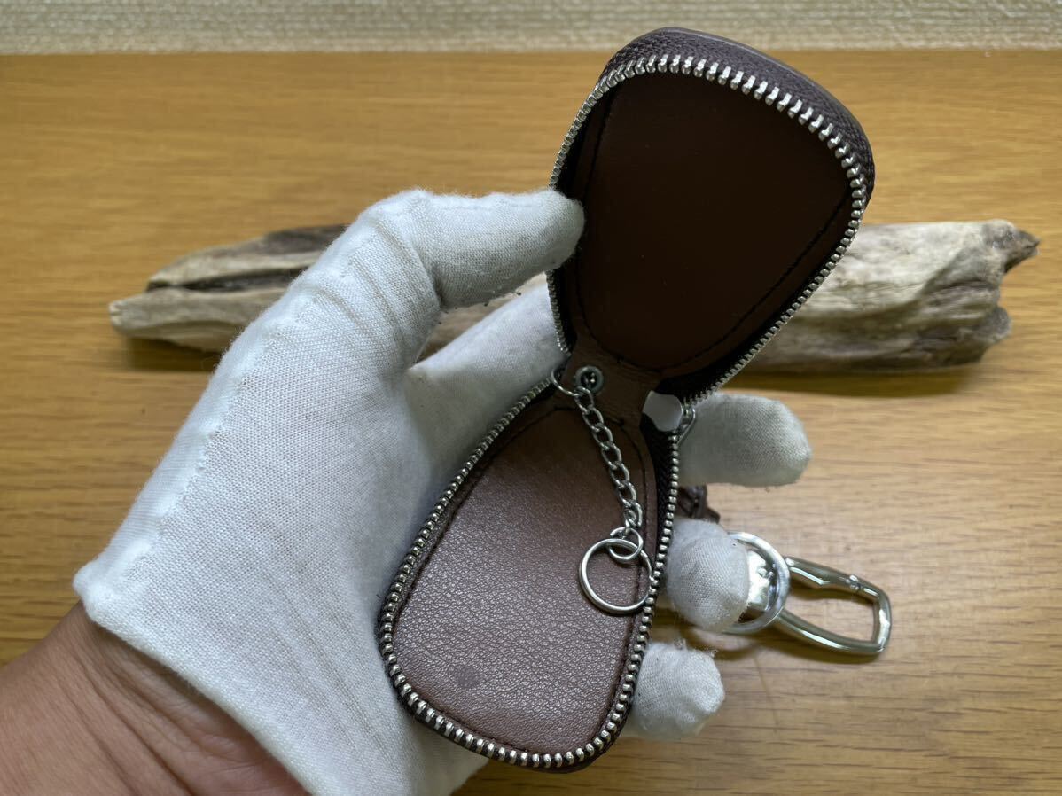 1 jpy 2 point set crocodile key case genuine article wani leather key inserting . leather hook smart key case 0028 black key holder 