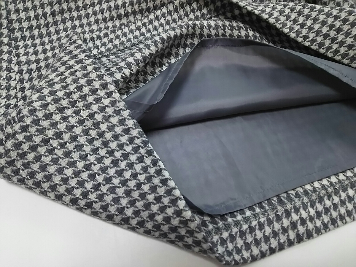 Paypayフリマ Clear Impression クリアインプレッション ノーカラー 半袖 総ウール ワンピース 上品 グレー千鳥格子 1 S サイズ フランドル正規品 Paypayフリマ Clear Impression クリアインプレッション ノーカラー 半袖 総ウール ワンピース 上品 グレー千鳥格子 1 S サイズ フランドル正規品