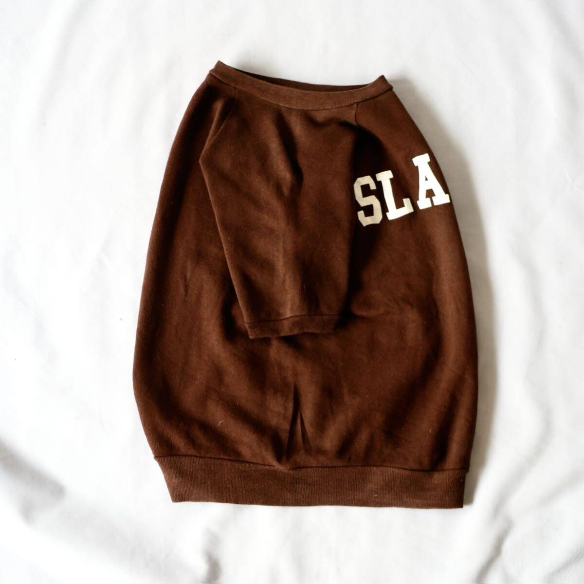 60s 70s vintage healthknit 半袖スウェット こげ茶 ブラウン 60s 70s vintage healthknit 半袖スウェット こげ茶 ブラウン