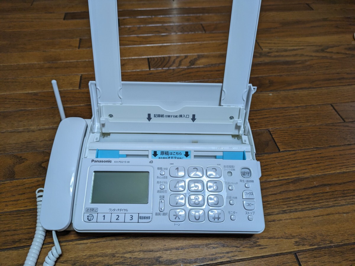  Panasonic обыкновенная бумага faks.....KX-PD215DL родители машина только ( красящая лента 4шт.@ имеется )