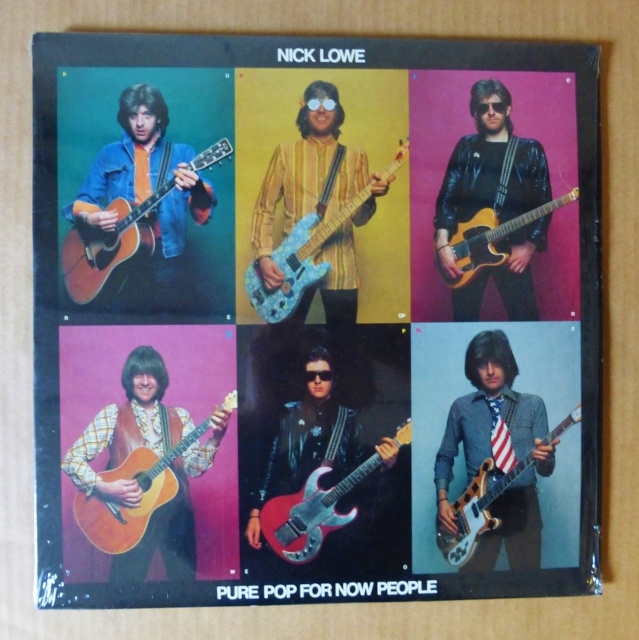 NICK LOWE「PURE POP FOR NOW PEOPLE」米ORIG [初回JC規格] シュリンク美品_画像1