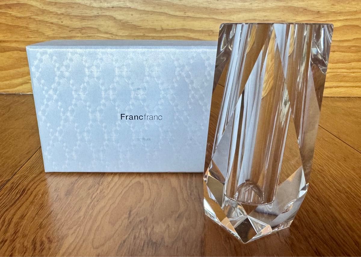 【未使用】フラワーベース　花瓶　Francfranc