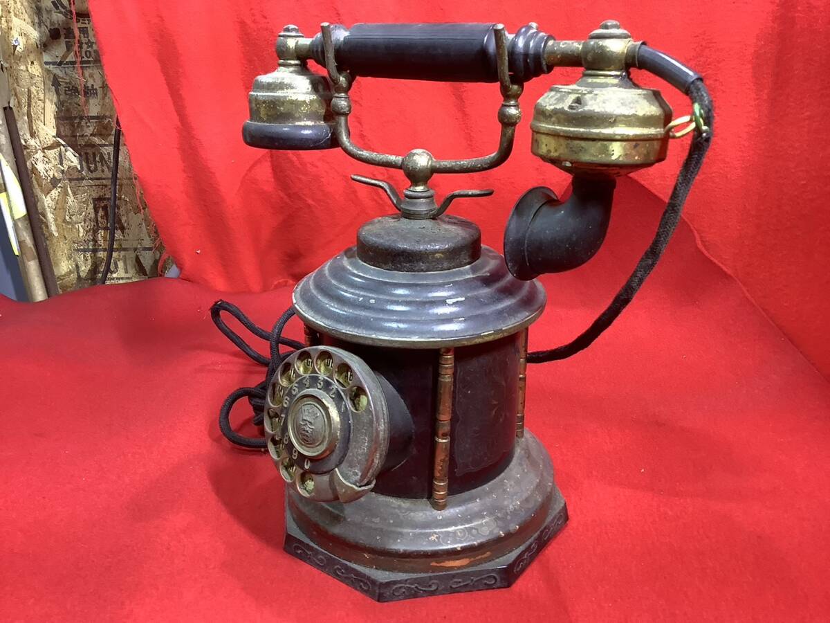 * dial type telephone machine Expoga antique Showa Retro interior vintage Vintage Vintage Denmark 
