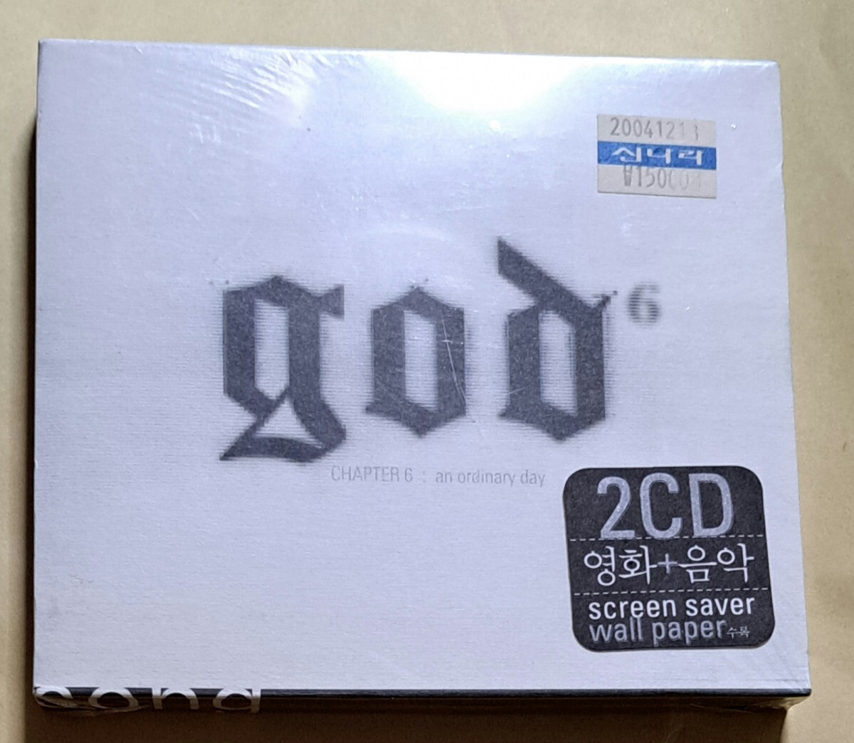 god CHAPTER 6 an ordinary day CD+VCD 新品未開封 6集 普通の日 反対が惹かれる理由 6th ユン・ゲサン ソン・ホヨン キム・テウ g.o.d_画像1