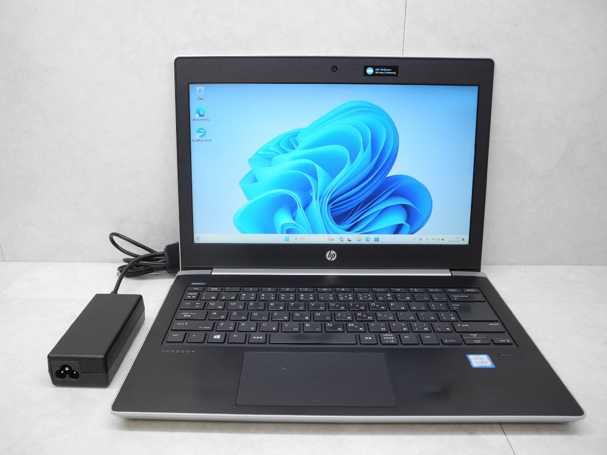 ☆1円スタート☆第8世代☆HP☆ProBook 430G5☆Core i5 1.60GHz/8GB/SSD256GB/無線/Bluetooth/WWAN/カメラ/Office/Windows 11 Pro☆の画像1