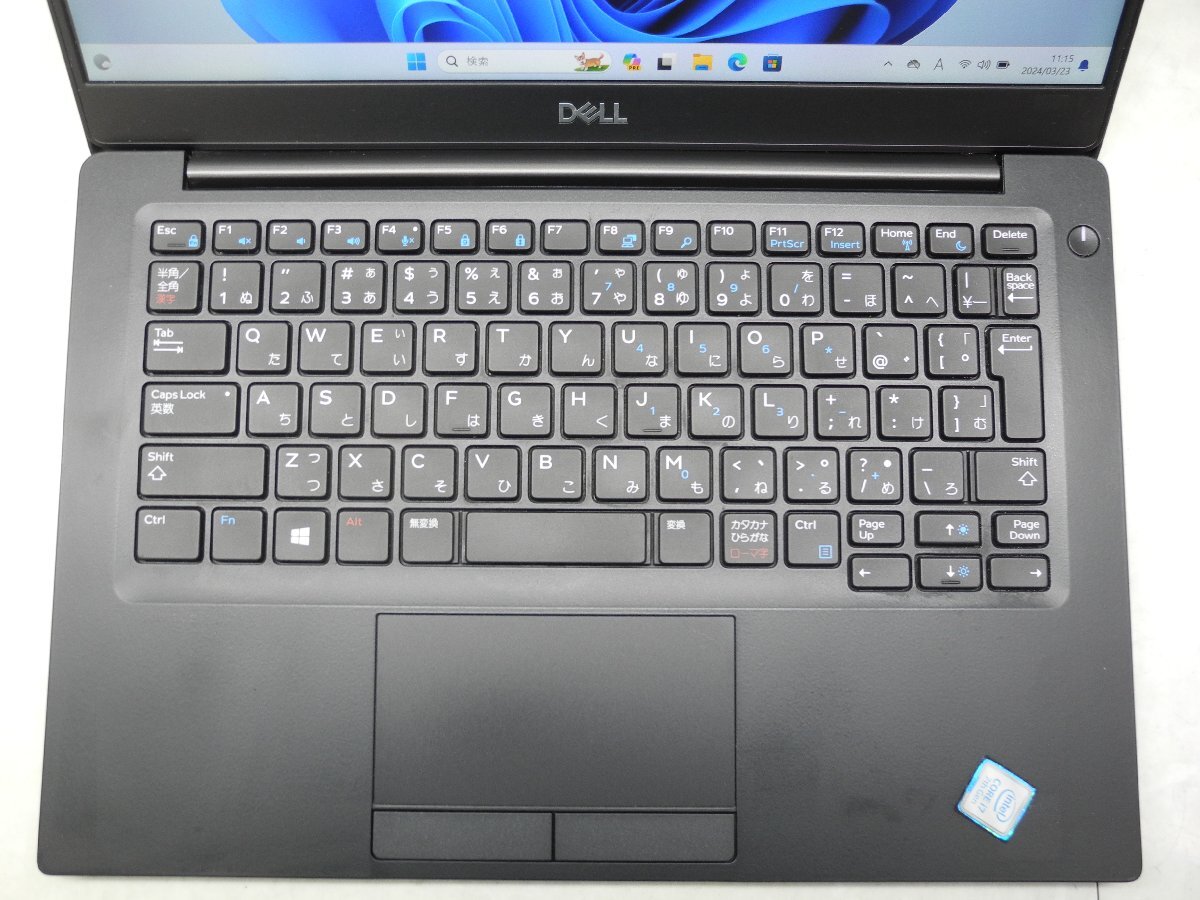 ☆1円スタート☆第7世代☆高解像度☆DELL☆LATITUDE7380☆Core i7 2.80GHz/16GB/SSD128GB/無線/Bluetooth/カメラ/Office/Windows 11 Pro☆の画像2