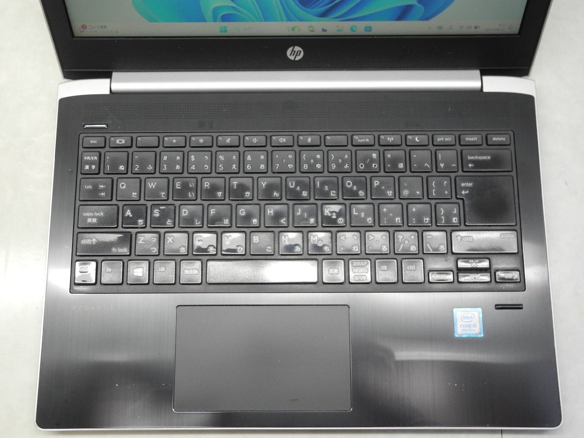 ☆1円スタート☆第8世代☆HP☆ProBook 430G5☆Core i5 1.60GHz/8GB/SSD256GB/無線/Bluetooth/WWAN/カメラ/Office/Windows 11 Pro☆_画像2