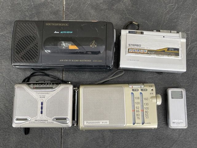 CD player radio cassette Walkman large amount 34 point set [ used ] Panasonic Aiwa Kenwood Sony etc. together /57537