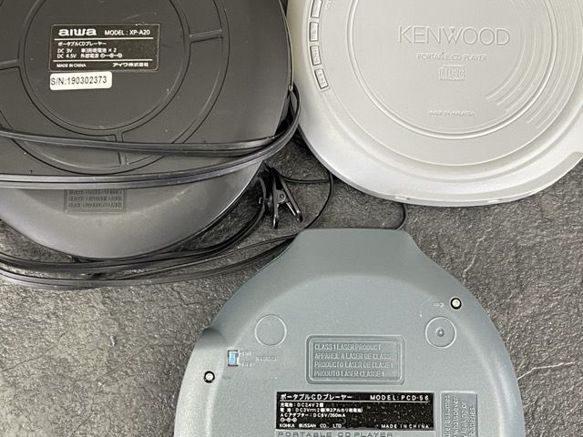 CD player radio cassette Walkman large amount 34 point set [ used ] Panasonic Aiwa Kenwood Sony etc. together /57537