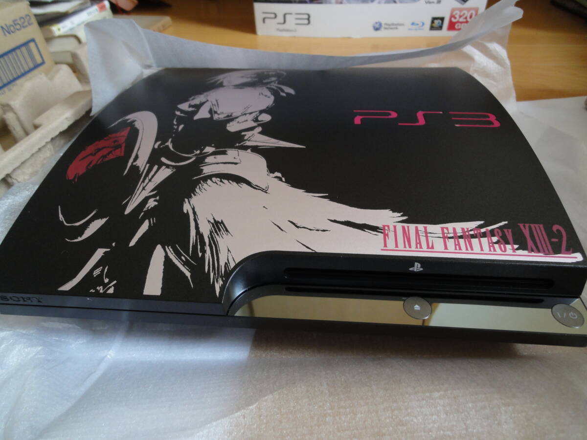 PS3本体　美品　ファイナルファンタジー　ライトニングエディション　PlayStation3 320GB FINAL FANTASY ⅩⅢ-2　Ver.2_画像6