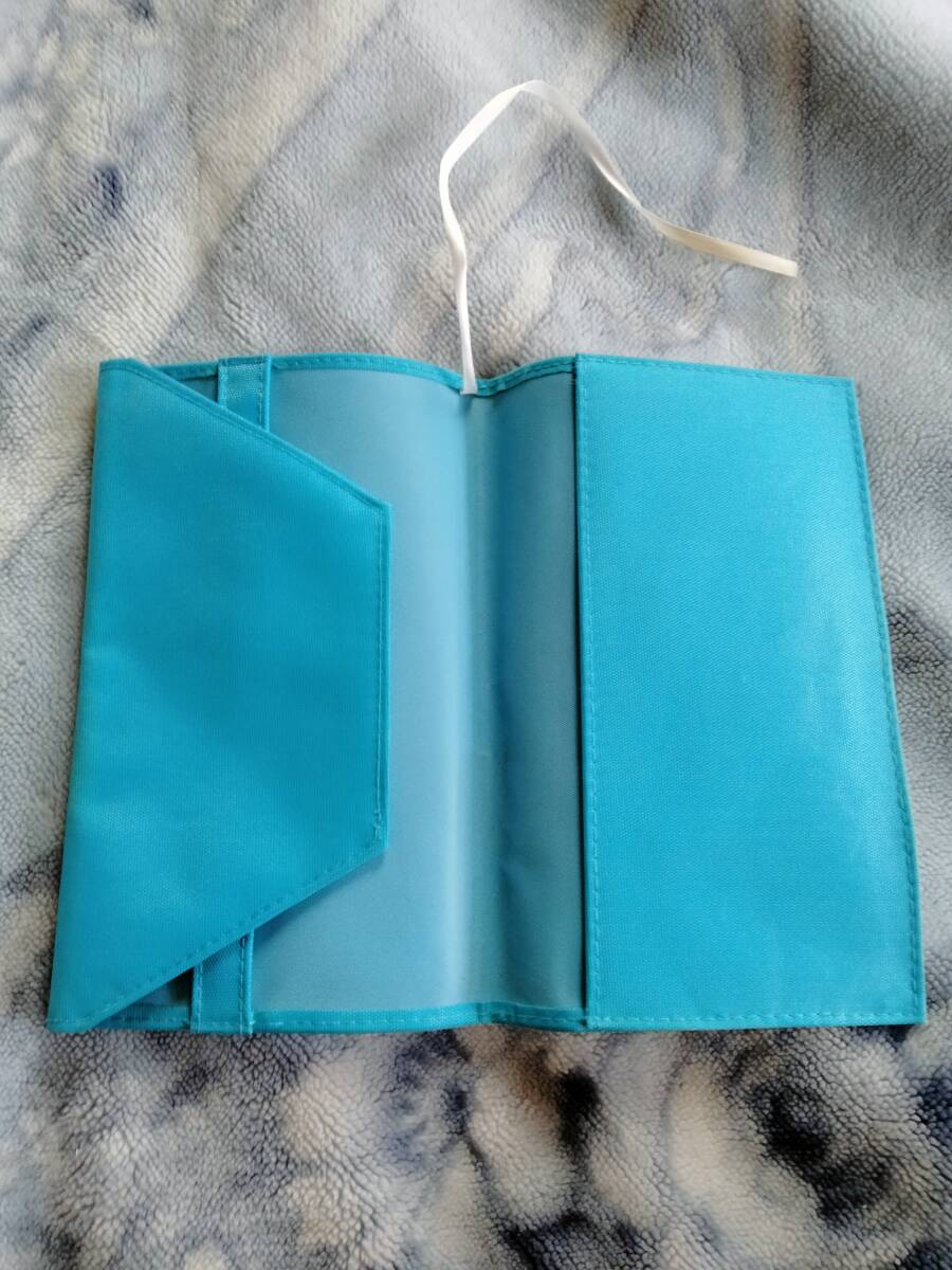  book cover new book version. size Amazon private person use used long-term keeping goods book mark cord light blue outside fixed form 