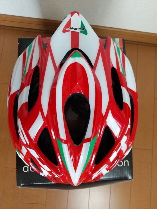 SH+ ロードヘルメット 自転車ヘルメット サイクリング オンロード ヒルクライム スプリント レース ツーリング 超美品 サイズ55～60㎝の画像8