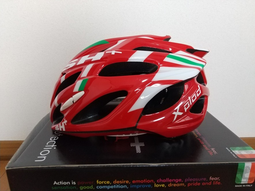 SH+ ロードヘルメット 自転車ヘルメット サイクリング オンロード ヒルクライム スプリント レース ツーリング 超美品 サイズ55～60㎝の画像5