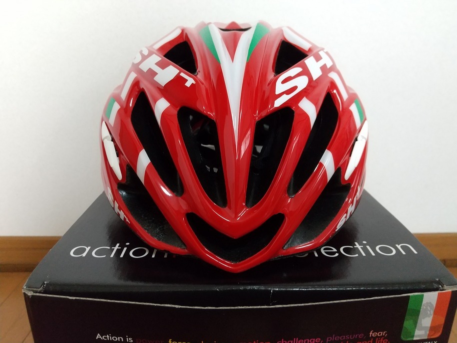 SH+ ロードヘルメット 自転車ヘルメット サイクリング オンロード ヒルクライム スプリント レース ツーリング 超美品 サイズ55～60㎝の画像2