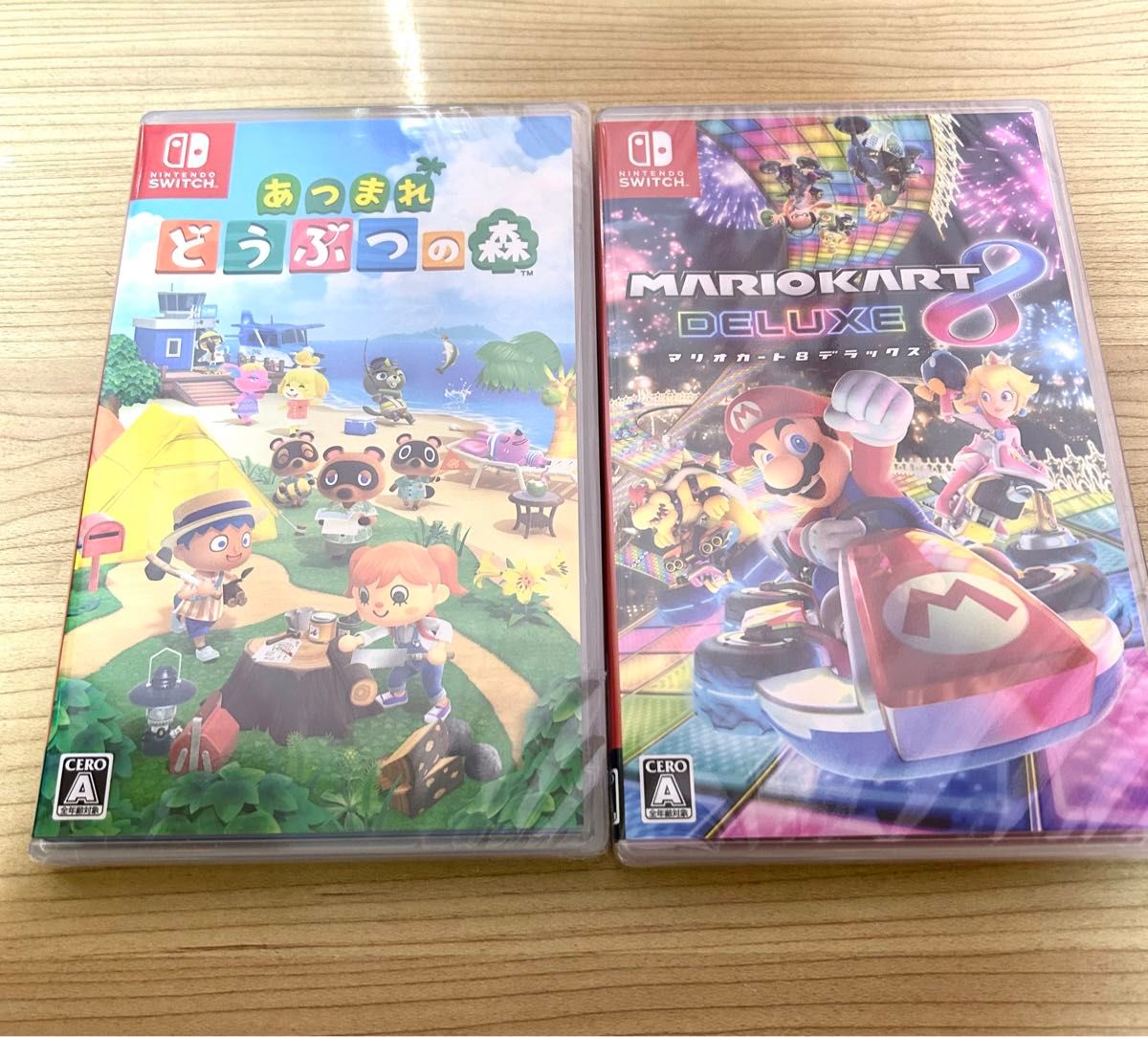新品 未開封 マリオカート8 あつまれどうぶつの森 Switchソフト 新品 未開封 マリオカート8 あつまれどうぶつの森 Switchソフト