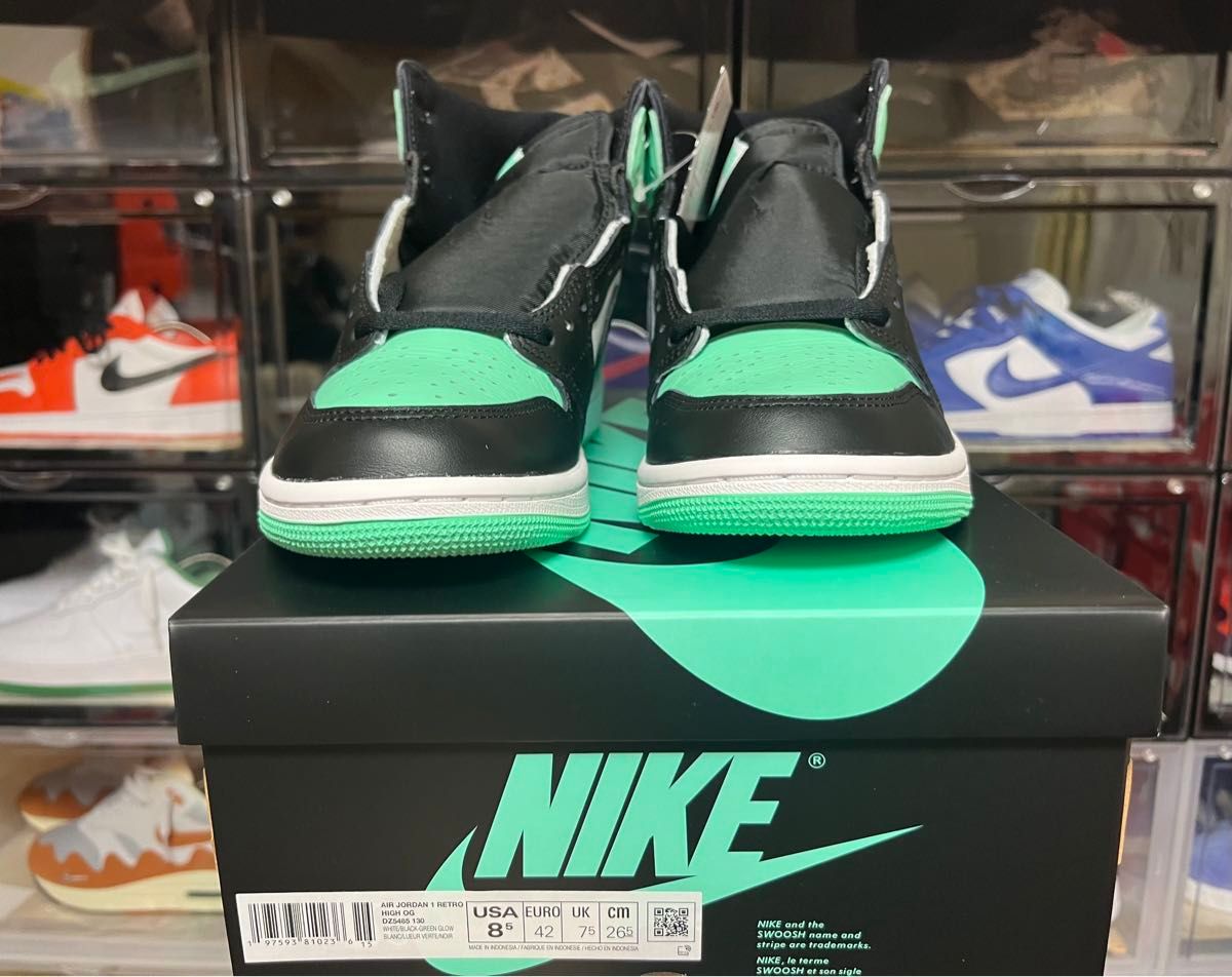 Nike Air Jordan 1 High OG "Green Glow" ティファニー