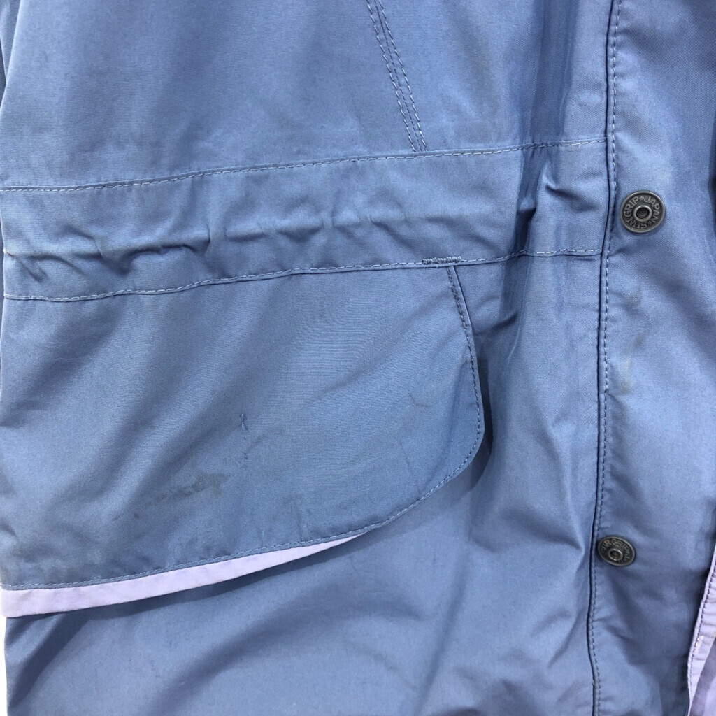 BERGHAUS GORE-TEX Gore-Tex mountain parka one Point light blue ( lady's 12) used old clothes Q7002