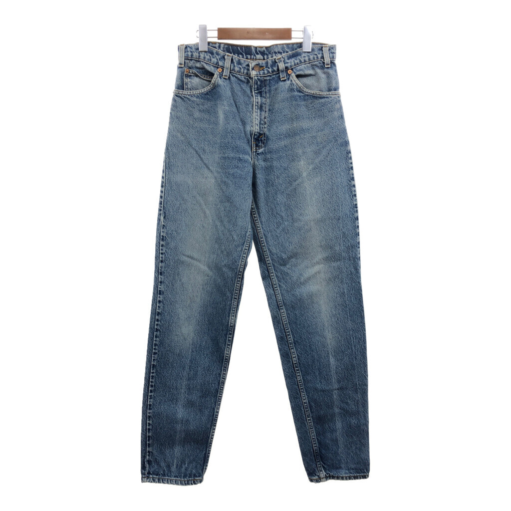 90年代 Levi's リーバイス 550 デニムパンツ ライトブルー (メンズ W32 L34) 中古 古着 Q7019_画像1