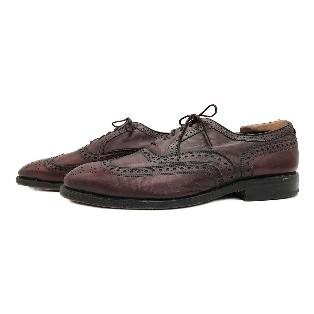 80年代 USA製 Allen Edmonds アレンエドモンズ ウィングチップ 80年代 USA製 Allen Edmonds アレンエドモンズ ウィングチップ