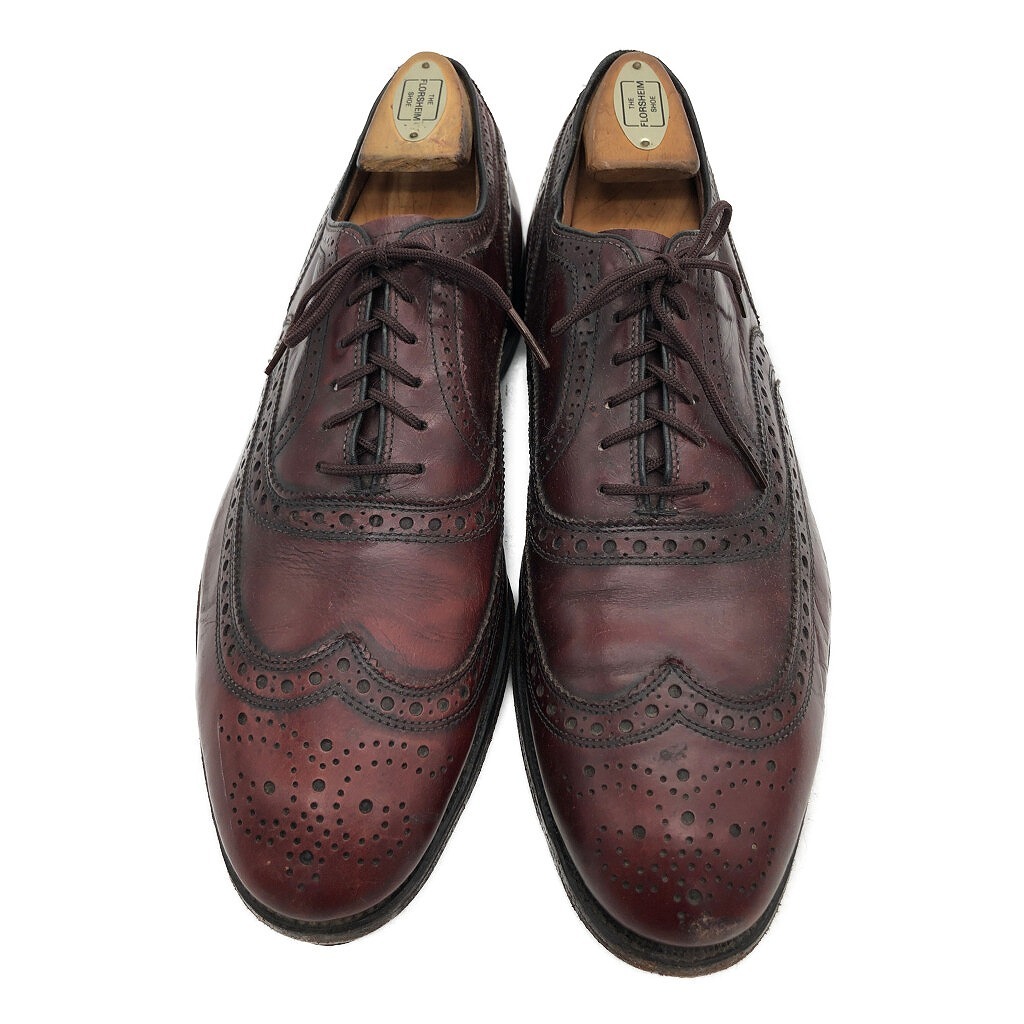 80年代 USA製 Allen Edmonds アレンエドモンズ ウィングチップ 80年代 USA製 Allen Edmonds アレンエドモンズ ウィングチップ