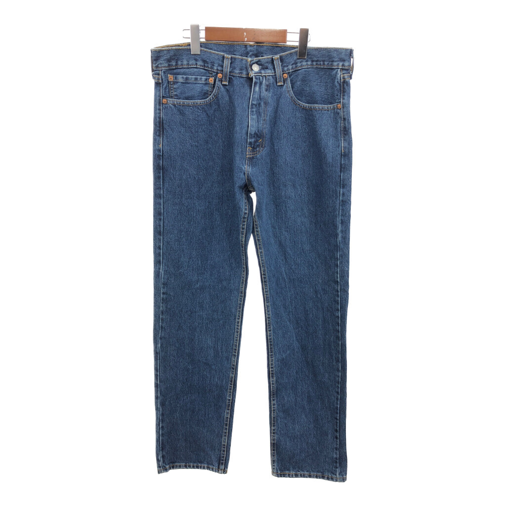 Levi's リーバイス 505 デニムパンツ ブルー (メンズ W34 L32) 中古 古着 Q7603