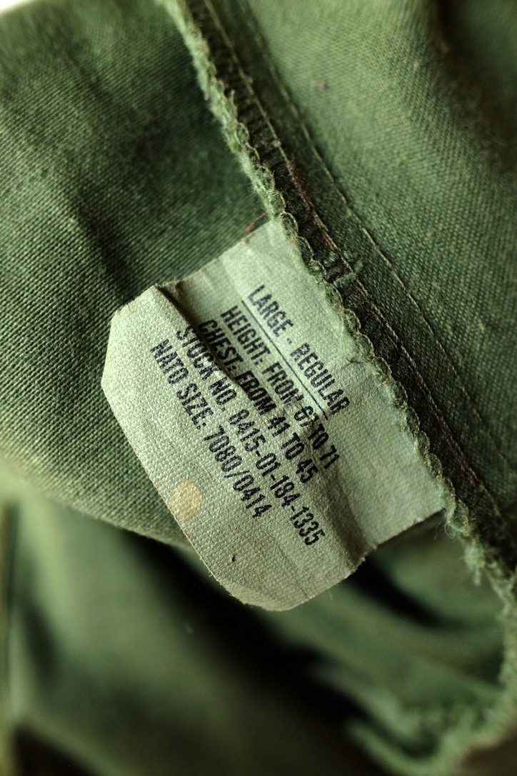1990\'s Vintage US.ARMYano rack Parker smock Work jacket 