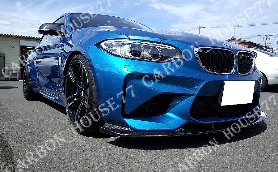 ★BMW F87 M2 ベースグレード カーボン フロント リップ スポイラー 3型 2014-2018☆_画像2