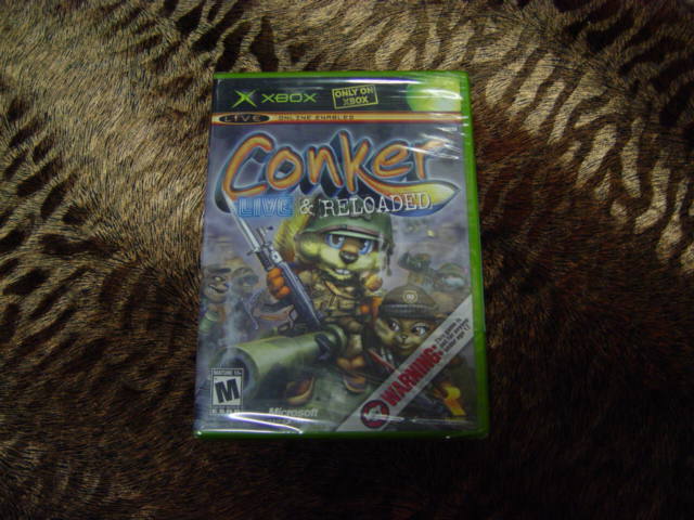 XB new goods Conker Live & Reloaded North America version 