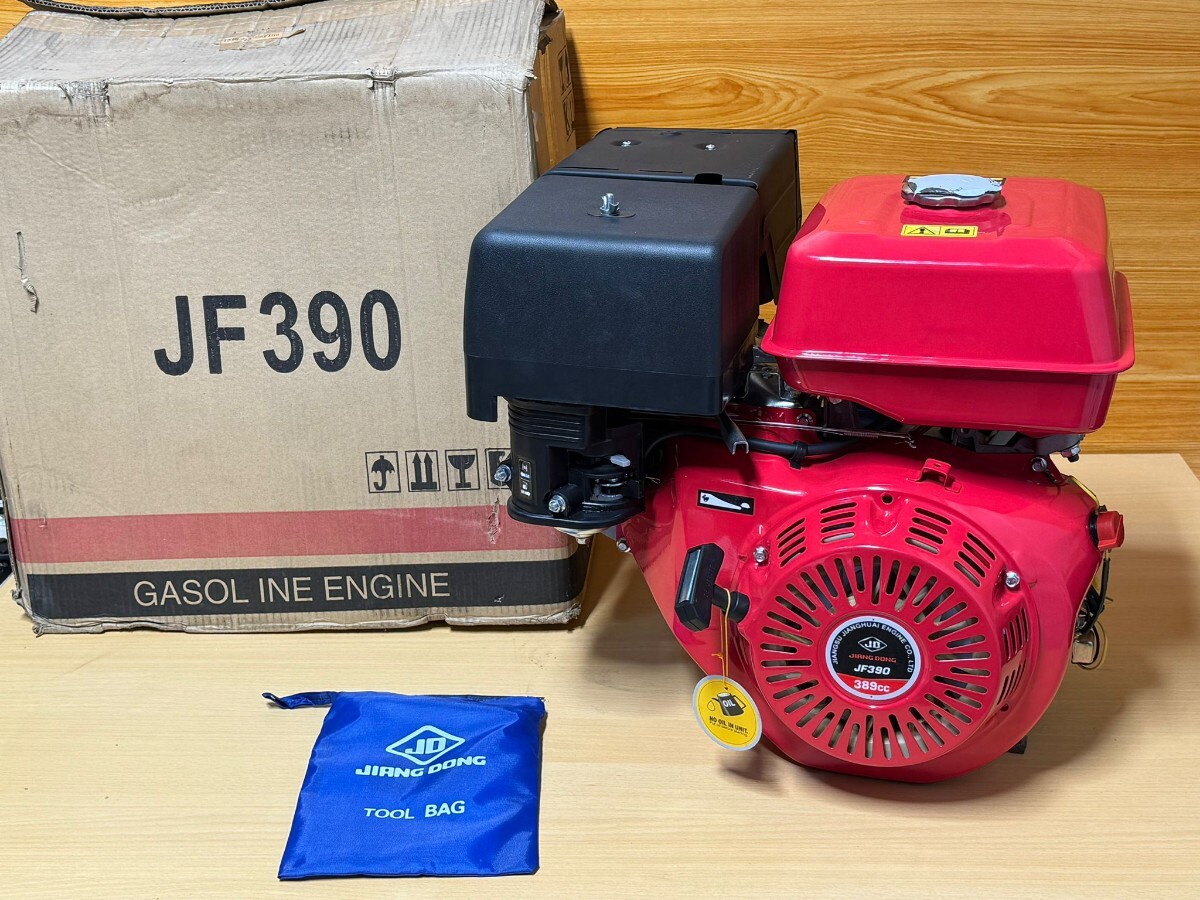 JIANG DONG 　ガソリンエンジン　 389cc 　モデル: JF390 　動作未確認