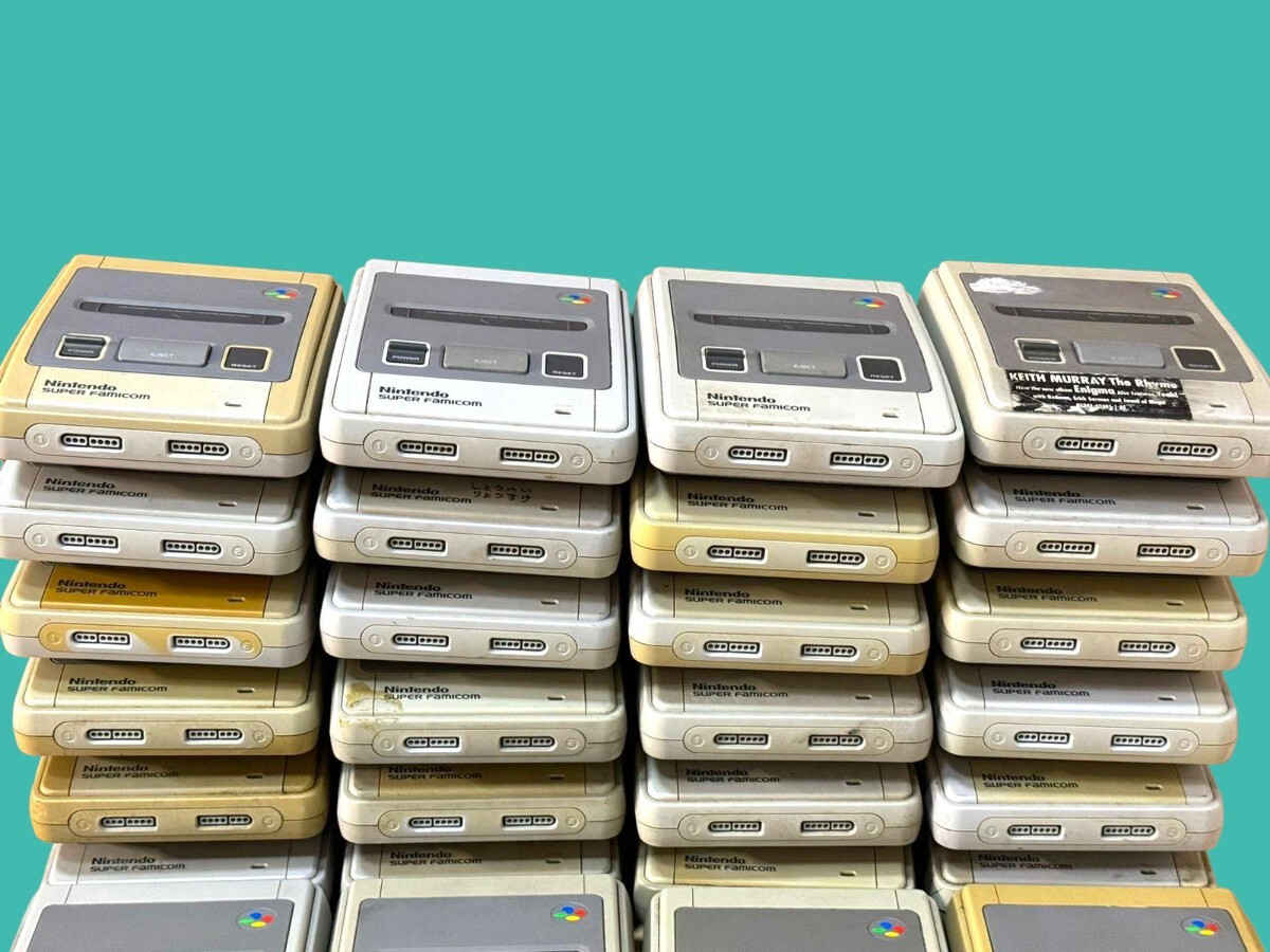 Nintendo| nintendo Nintendo Hsu fami Super Famicom SHVC-001 controller attaching set 30 piece summarize made in Japan 