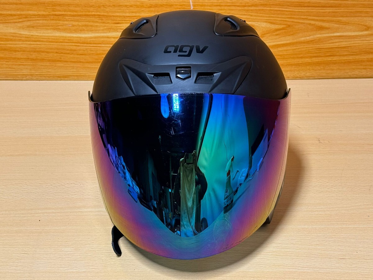 agv dot ジェットヘルメット  57-58cm Mサイズ ヘルメット フルフェイスヘルメット の画像3