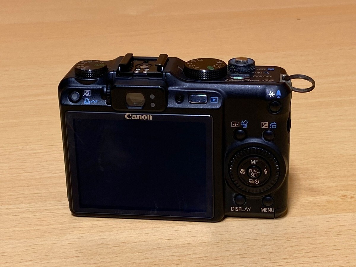 Canon／キャノン PowerShot G9 PC1250 7.4V デジタルカメラ デジカメ コンパクトデジタルカメラ 日本製 動作未確認!の画像6