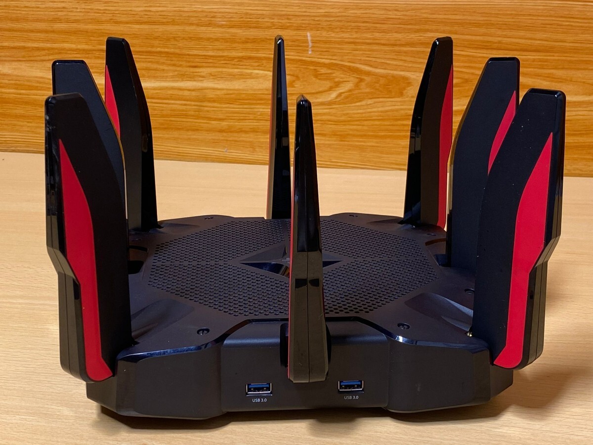 tp-link WiFi  ルーター ゲーミング ワイヤレス LAN ルーター トライバンド MU-MIMO AC5400   Archer C5400X 動作確認済み!の画像5