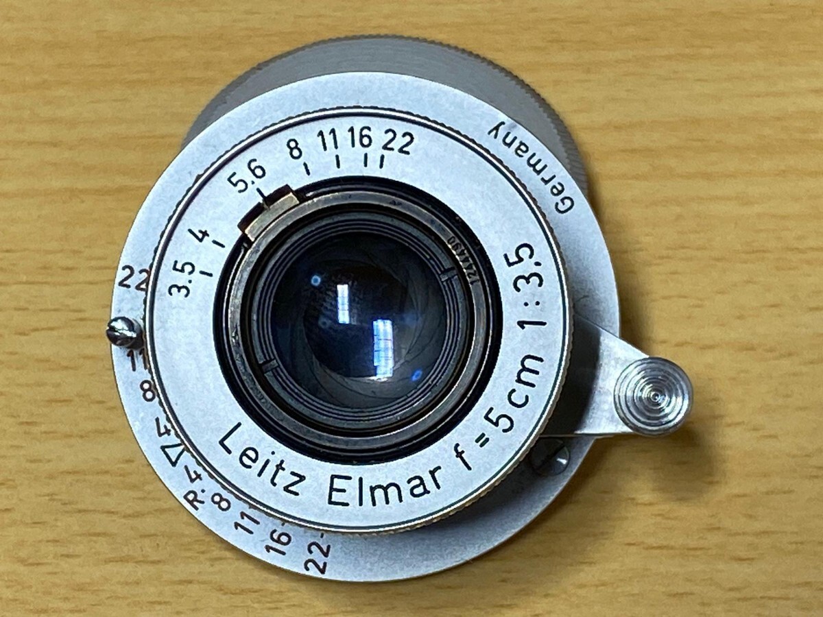 Leitz Elmar　 f= 5 cm 1:3.5　レンズ　ドイツ製　50mm　エルマー ライカＬマウント　動作確認済み!_画像5