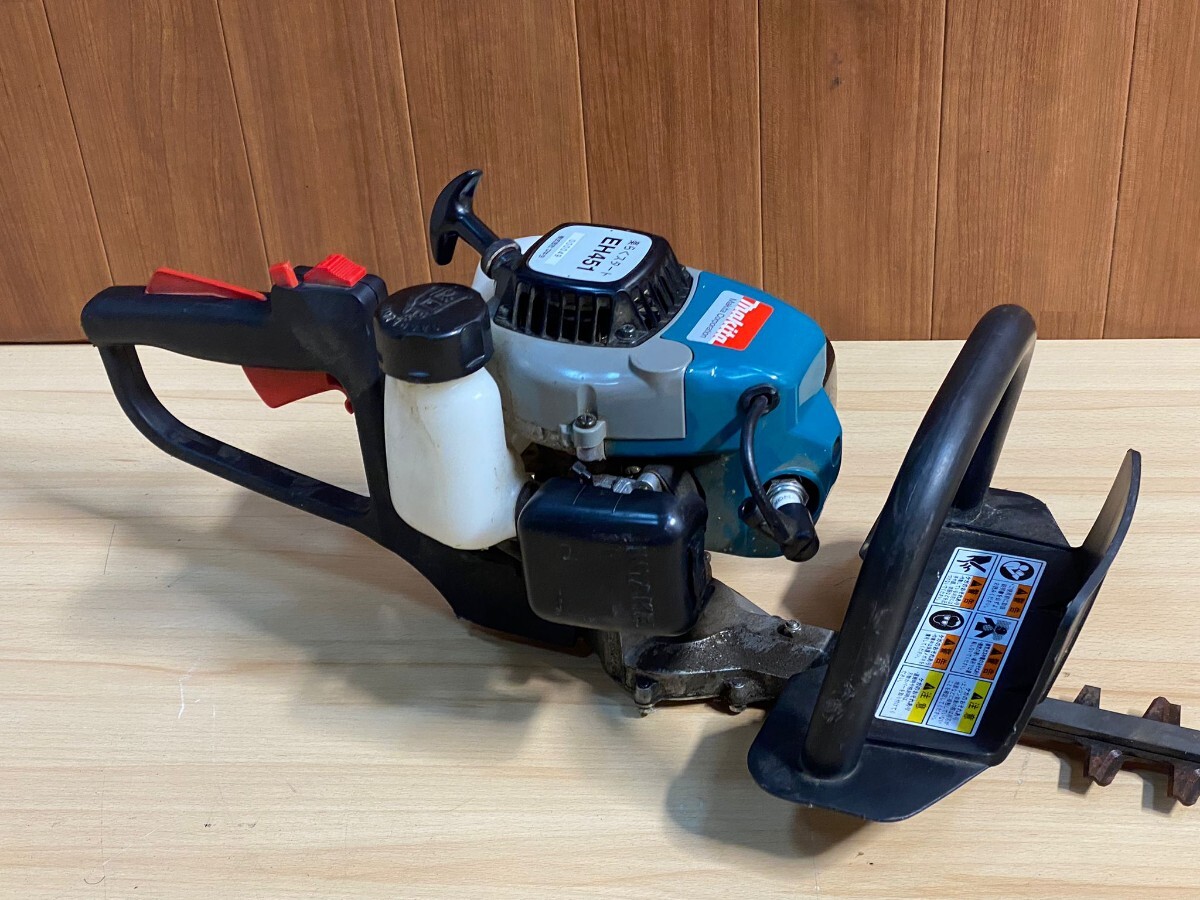 makita／マキタ 　EH451 　エンジンヘッジトリマー　 ヘッジトリマ　 バリカン生垣バリカン 　エンジン確認済み!_画像5