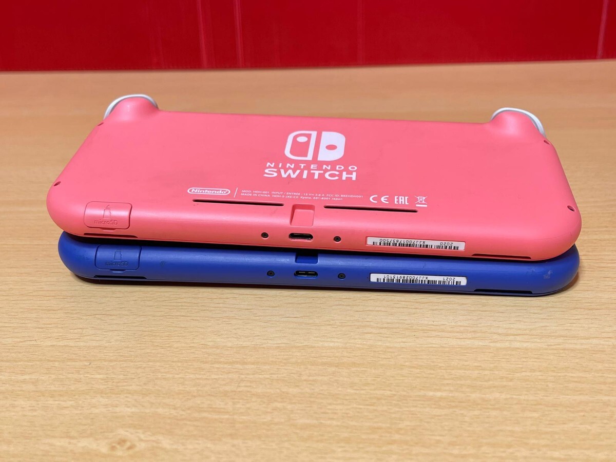 Nintendo／ 任天堂　ニンテンドースイッチライト　HDH-001　2点　ジャンク_画像4