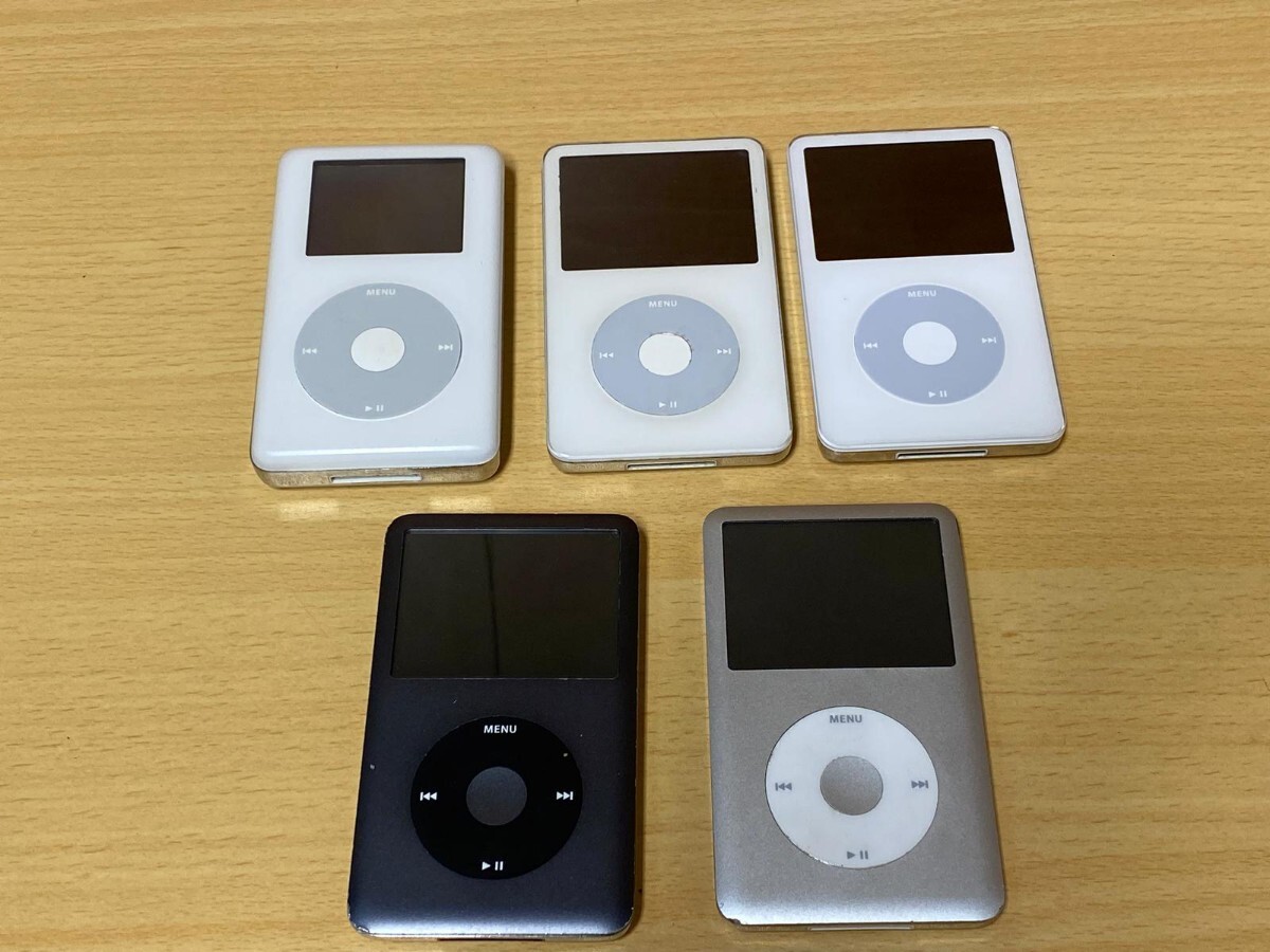 Apple／ アップル　iPod　160 gb、30. Gb 、　20. Gb　A1136　5点!_画像2