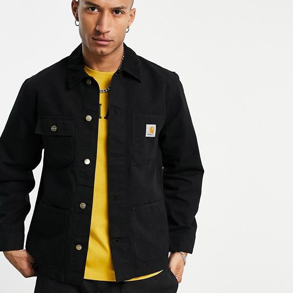 カーハート Carhartt WIP ミシガンコート M 黒 ブランケット付き カーハート Carhartt WIP ミシガンコート M 黒 ブランケット付き