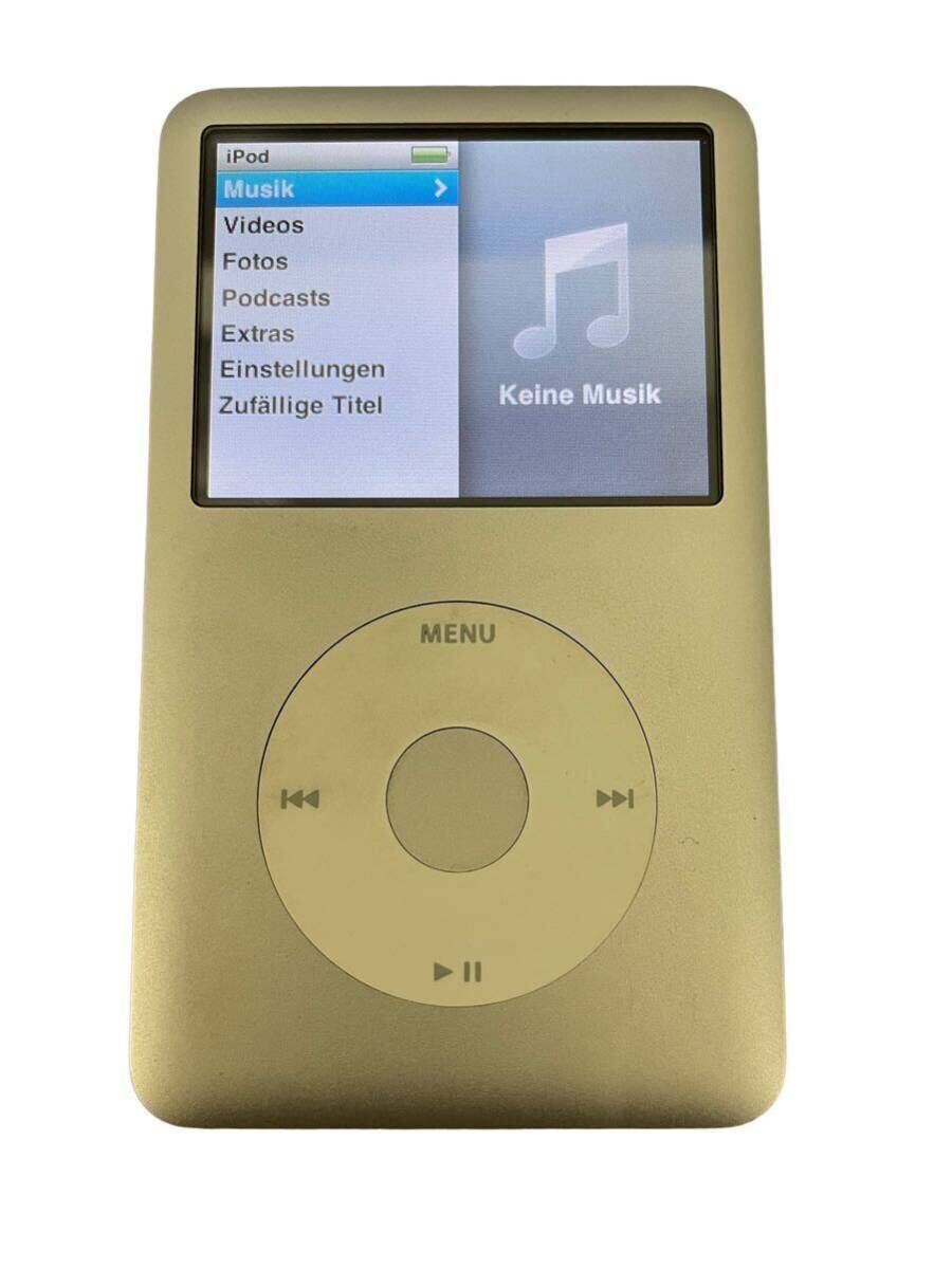 中古動作品　Apple iPod Classic シルバー MC293J 160GB_画像4