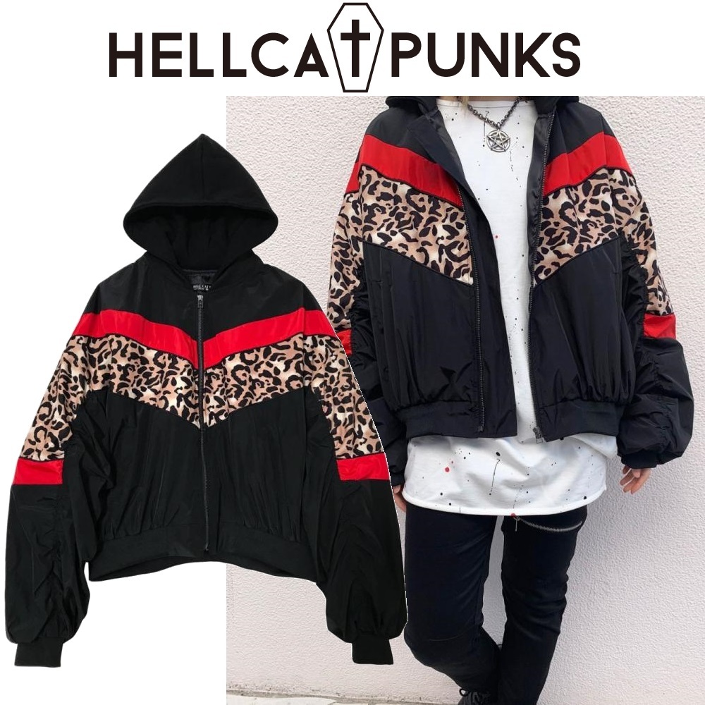 【 HELLCATPUNKS 】ウインドブレーカー ヘルキャットパンクス ジャケット_画像1