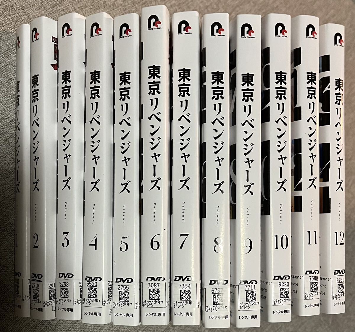 レン落 ケースなし DVD『東京リベンジャーズ 全12巻』送料185円_画像3